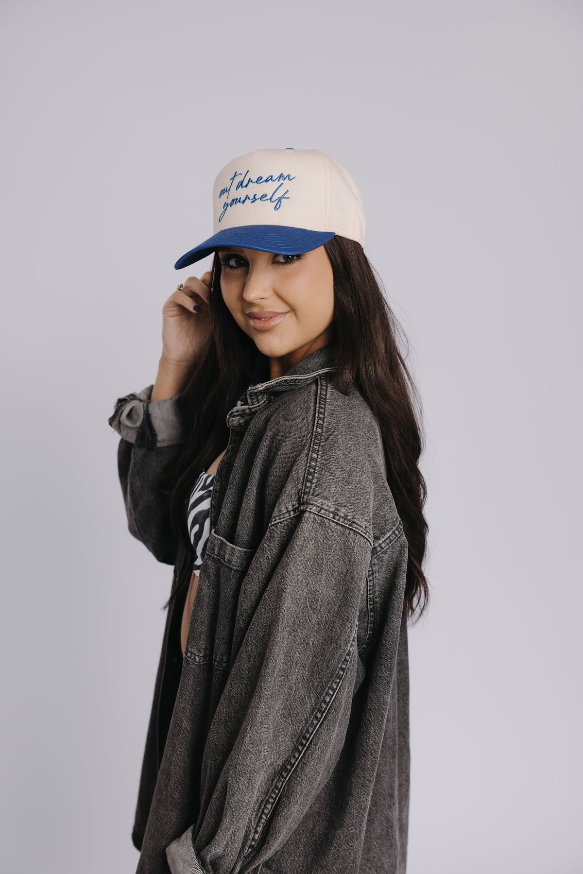 Out Dream Yourself Hat- Blue