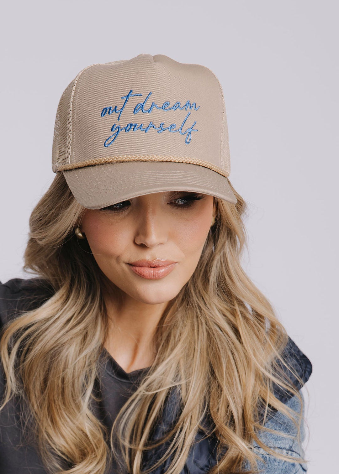 Out Dream Yourself Hat- Tan