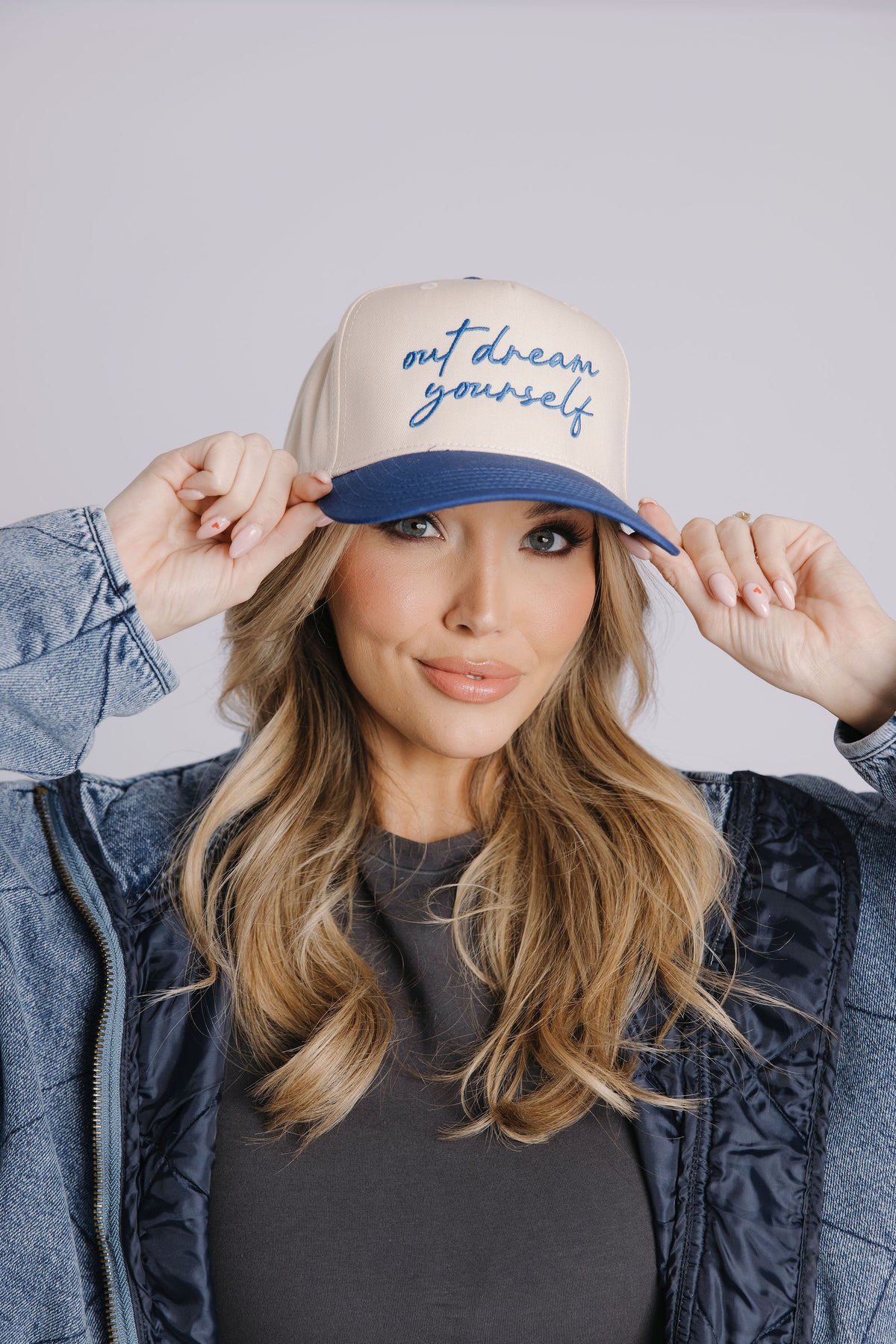 Out Dream Yourself Hat- Blue
