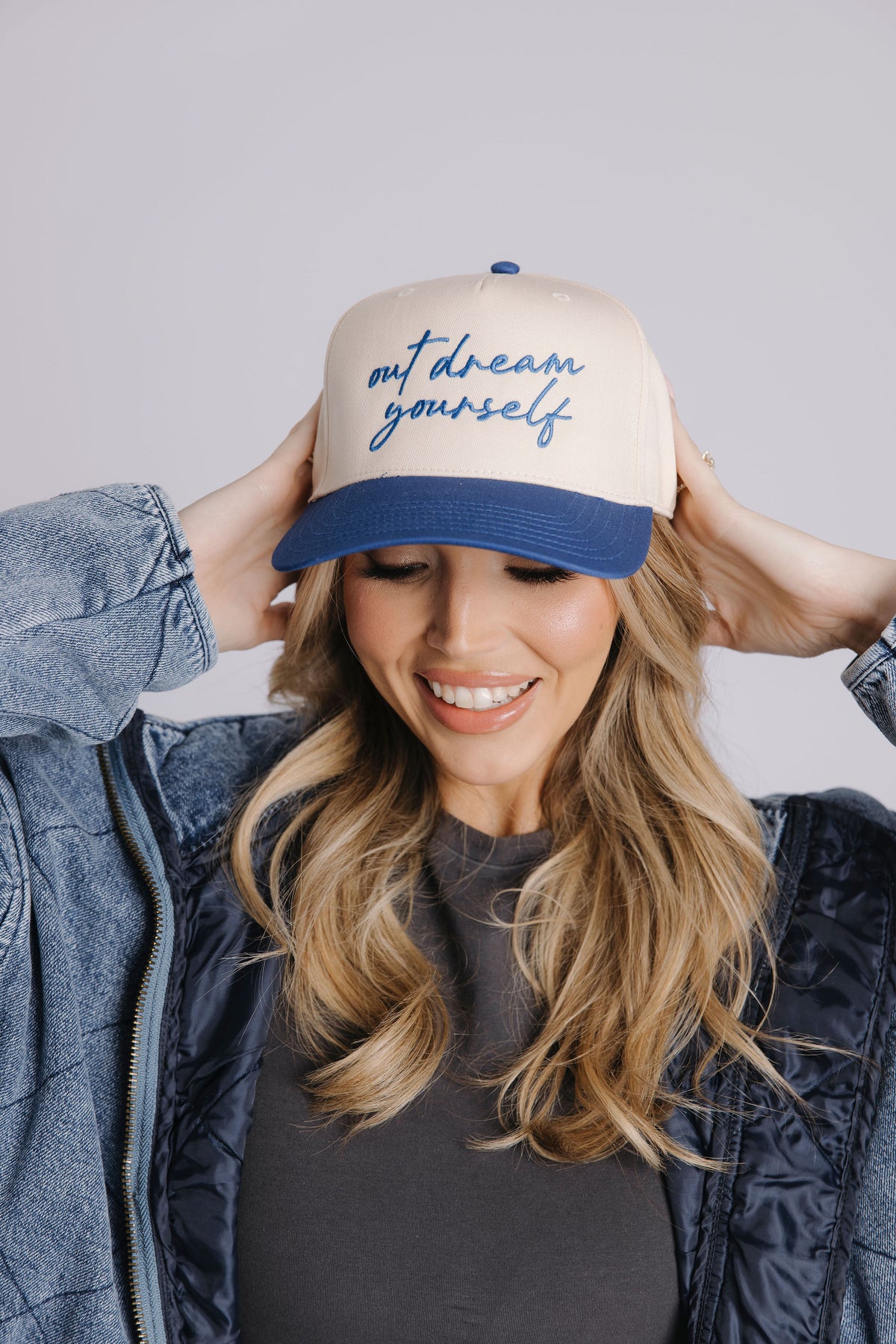 Out Dream Yourself Hat- Blue
