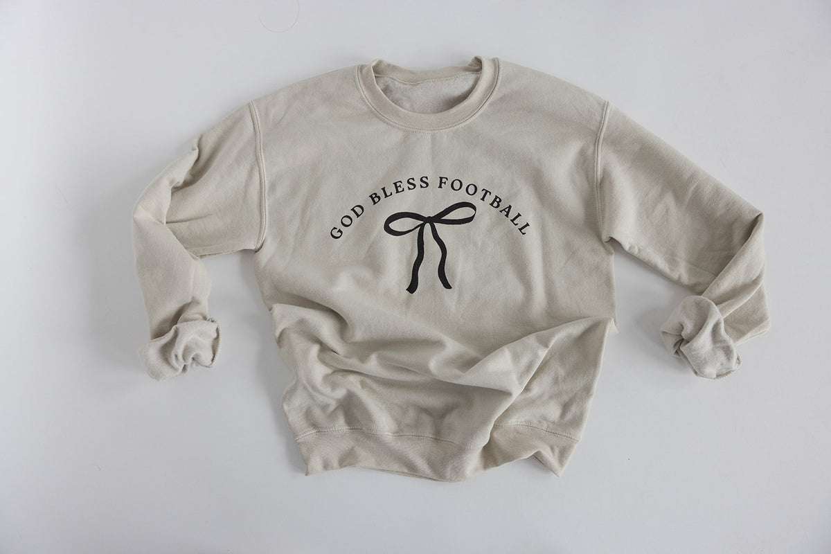 God Bless Football Sweatshirt