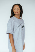 Load image into Gallery viewer, God Bless Football Tee- Gray
