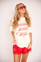 Load image into Gallery viewer, Wild Wild Wife Oversized Tee
