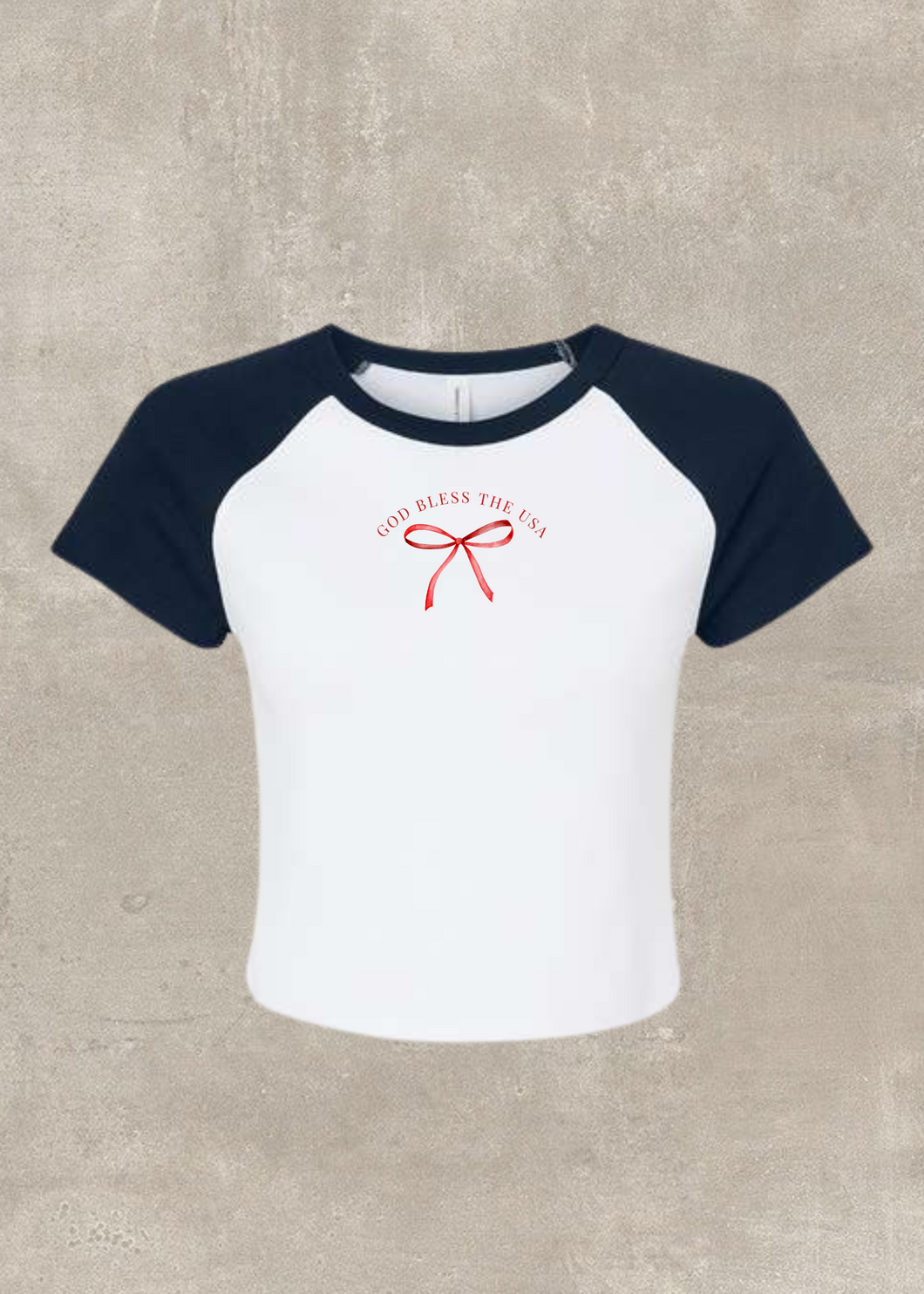 God Bless the USA Baby Tee